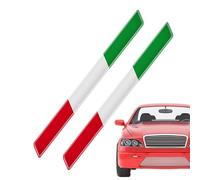 Italian Flag Sticker,Decorative Decal for Truck | 3D Auto Bumper Decals, Car Window Adhesive Graphics for Motorcycles Trucks