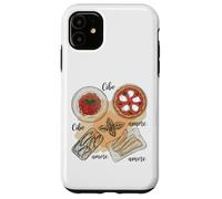 Italian Food Cibo Amore Pizza Pasta Art Design Case for iPhone 11