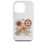 Italian Food Cibo Amore Pizza Pasta Art Design Case for iPhone 13 Pro