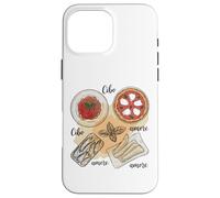 Italian Food Cibo Amore Pizza Pasta Art Design Case for iPhone 16 Pro Max