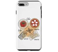 Italian Food Cibo Amore Pizza Pasta Art Design Case for iPhone 7 Plus/8 Plus