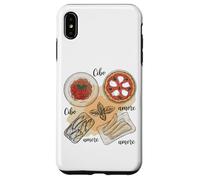 Italian Food Cibo Amore Pizza Pasta Art Design Case for iPhone XS Max