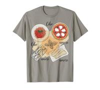 Italian Food Cibo Amore Pizza Pasta Art Design T-Shirt