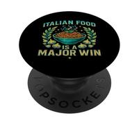 Italian Food Is A Major Win Celebrate Small Victory Growth PopSockets Adhesive PopGrip