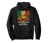 Italian Food Is The GOAT Funny Italian Food Lover Pullover Hoodie