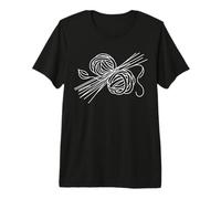 Italian Food Line Art Cook Premium T-Shirt