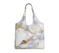 Italian Gold Marble,Reusable Tote Bags Grocery Bags Large Capacity Canvas Shopping Shoulder bag