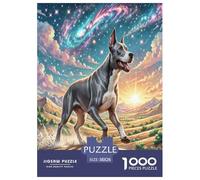 Italian Greyhound 1000 Piece Jigsaw Puzzles Fun Challenging Modern Pet Dog Educational Game Creativity & Gift Giving for Adults And Kids Age 38x26cm/1000pcs