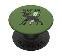Italian Greyhound Iggy Lean Funny Dog Owner Life PopSockets Adhesive PopGrip