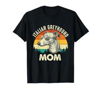Italian Greyhound Mom - Greyhound Lover Greyhound Dog T-Shirt