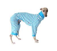 Italian Greyhound Pajamas Colorful Striped Long Sleeve Dog Clothes
