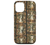 Italian Greyhounds Floral Vintage Case for iPhone 12/12 Pro