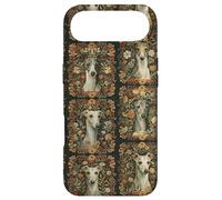 Italian Greyhounds Floral Vintage Case for iPhone Air