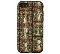 Italian Greyhounds Floral Vintage Case for iPhone SE (2020) / 7/8