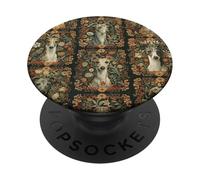 Italian Greyhounds Floral Vintage PopSockets Adhesive PopGrip