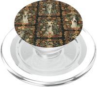 Italian Greyhounds Floral Vintage PopSockets PopGrip for MagSafe
