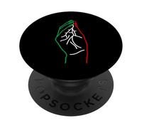 Italian Hand Gesture Line Art PopSockets Adhesive PopGrip