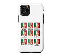 Italian Hand Gestures Funny Italy Flag Graphic Shirt Design Case for iPhone 11 Pro