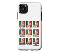 Italian Hand Gestures Funny Italy Flag Graphic Shirt Design Case for iPhone 11 Pro Max