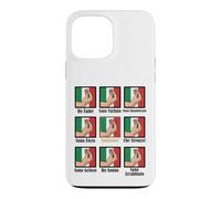 Italian Hand Gestures Funny Italy Flag Graphic Shirt Design Case for iPhone 13 Pro Max