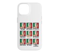 Italian Hand Gestures Funny Italy Flag Graphic Shirt Design Case for iPhone 14