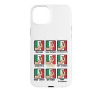 Italian Hand Gestures Funny Italy Flag Graphic Shirt Design Case for iPhone 15 Plus