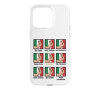 Italian Hand Gestures Funny Italy Flag Graphic Shirt Design Case for iPhone 15 Pro Max