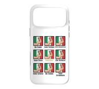 Italian Hand Gestures Funny Italy Flag Graphic Shirt Design Case for iPhone 17 Pro Max