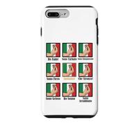 Italian Hand Gestures Funny Italy Flag Graphic Shirt Design Case for iPhone 7 Plus/8 Plus