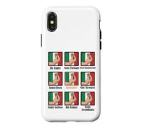 Italian Hand Gestures Funny Italy Flag Graphic Shirt Design Case for iPhone X/XS
