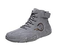 Italian Handmade Suede High Boots For Men Freestyle Walking Jogging Athletic Fitness Outdoor Shoes Mens Trainers Running Shoes Hi Top Casual Shoe Fashion Srport Sneakes