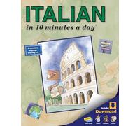 ITALIAN in 10 minutes a day®: Language Course for Beginning and Advanced Study. Includes Workbook, Flash Cards, Sticky Labels, Menu Guide, Software, ... Grammar. Bilingual Books, Inc. (Publisher)