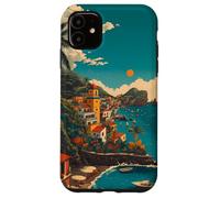 Italian Islands Coast Art and Summer Vibes, A Mediterranean Case for iPhone 11