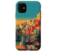 Italian Islands Coast Art and Summer Vibes, A Mediterranean Case for iPhone 11
