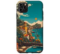Italian Islands Coast Art and Summer Vibes, A Mediterranean Case for iPhone 11 Pro Max