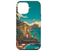 Italian Islands Coast Art and Summer Vibes, A Mediterranean Case for iPhone 12 Pro Max