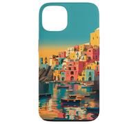 Italian Islands Coast Art and Summer Vibes, A Mediterranean Case for iPhone 13