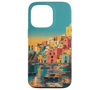 Italian Islands Coast Art and Summer Vibes, A Mediterranean Case for iPhone 13 Pro