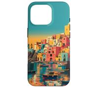 Italian Islands Coast Art and Summer Vibes, A Mediterranean Case for iPhone 16 Pro