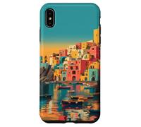 Italian Islands Coast Art and Summer Vibes, A Mediterranean Case for iPhone XS Max
