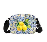 Italian Islands Gift Positano Delicious Italian Lemons Fresh Bag Southern Italy Travel Crossbody Bag, Lemon Cb