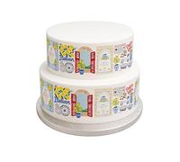 Italian Italy Dolce Vita Style Cake Border Edible Decor Icing Sheet Cake Decoration