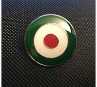 ITALIAN ITALY MOD TARGET ROUNDEL SCOOTER ENAMEL PIN BADGE (PB20) A GREAT GIFT BIGGER THAN OTHERS