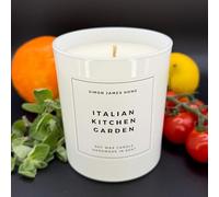 Italian Kitchen Garden Handmade Soy Wax Candle Large Glass Candle (220g)