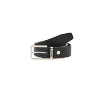 Italian Leather Belt Black Saffiano - male - Blauer - Belts - Black - 100 CM - Accessories 100 CM