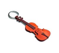 Italian Leather Keyring - Violin: Keyring