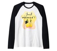 Italian Lemons Wedding Italy Married Raglan Baseball Tee