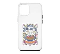 Italian Less Upsetti More Spaghetti Funny Food Case for iPhone 12/12 Pro