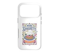 Italian Less Upsetti More Spaghetti Funny Food Case for iPhone 17 Pro
