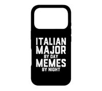 Italian Major By Day Memes By Night Italy Italophile Student Case for iPhone 17 Pro